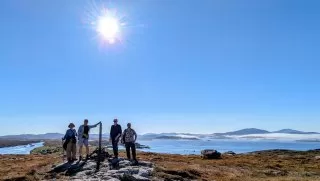 The Great Bernera offers a wonderful coastal hike. 